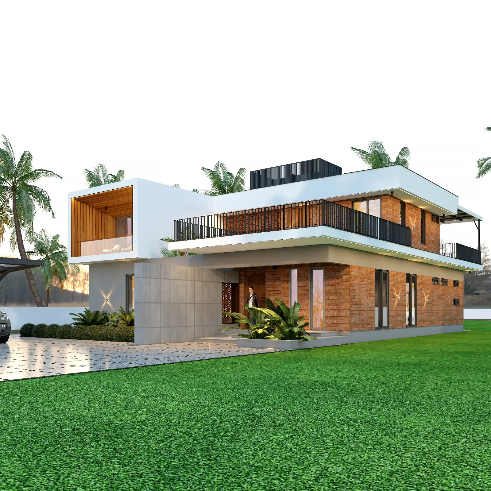 Compact Duplex Home, Kochi