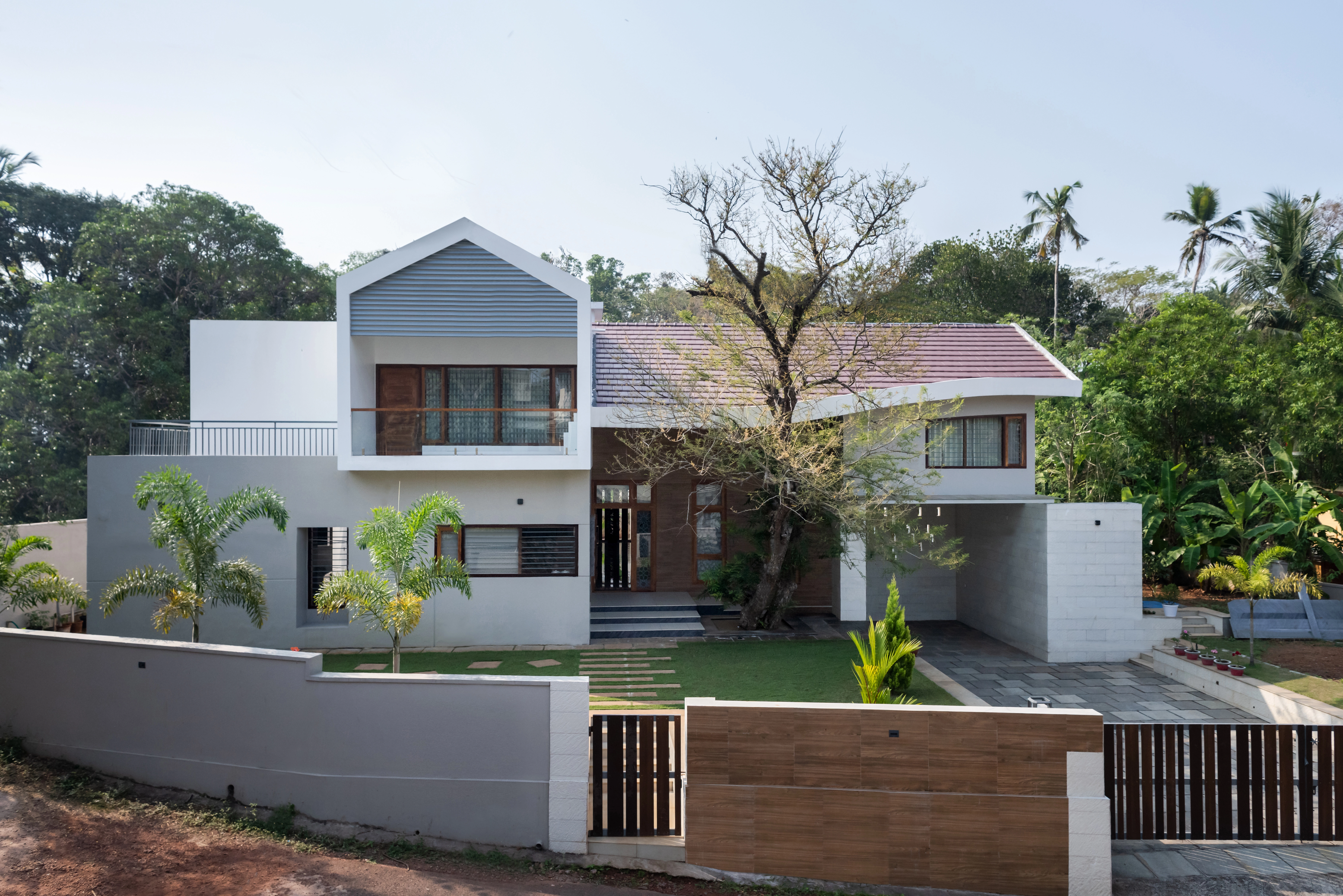 G+2 Villa Elevation, Mysuru